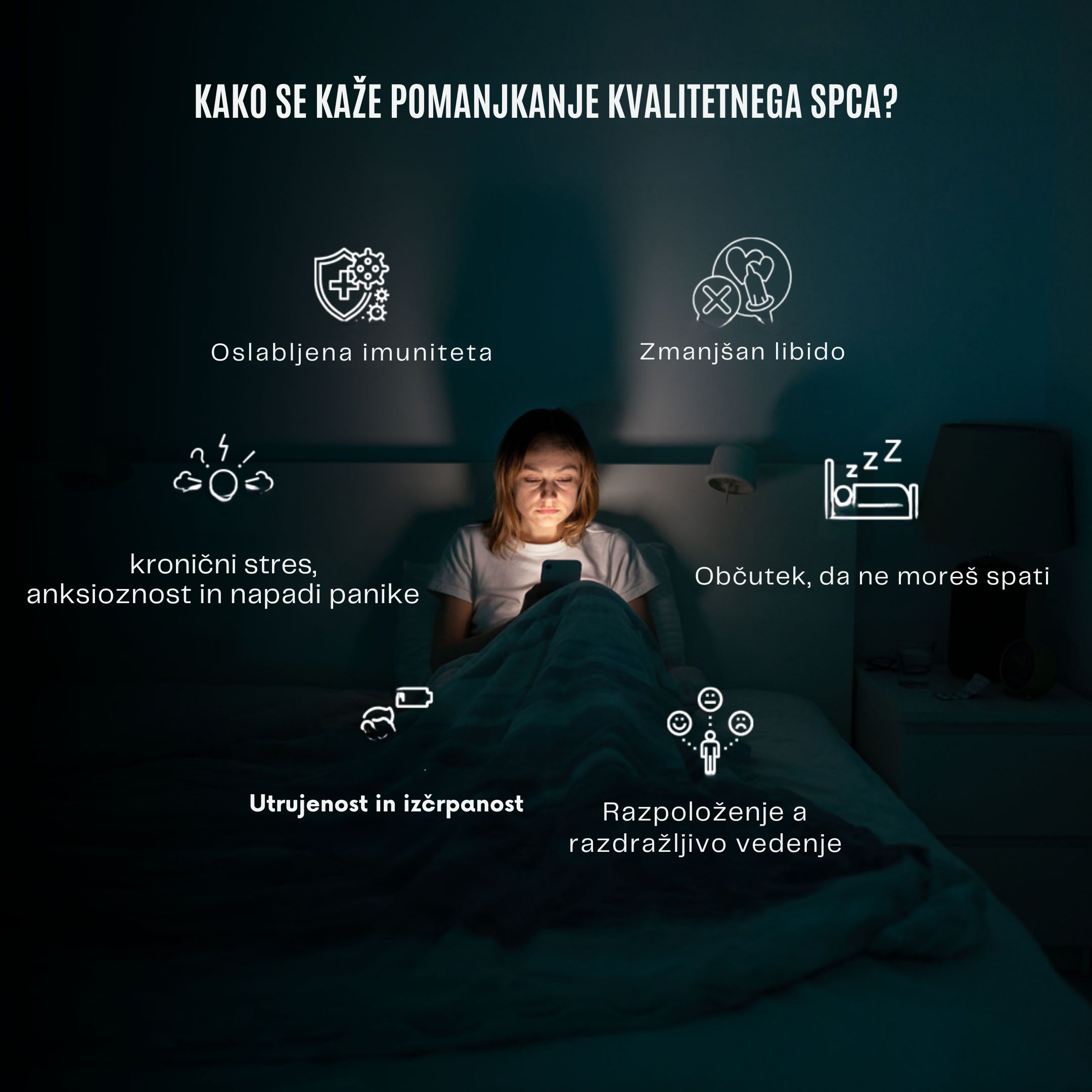 (Slovinština) Nedostatok spánku